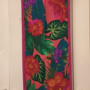 Adrienne Vittadini 100% Silk scarf